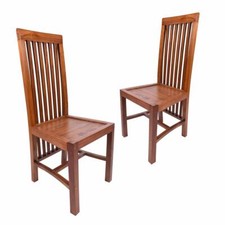 DIVERO 2er Set Esszimmerstuhl