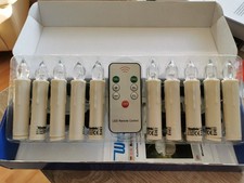 2 Packungen Kabellose Christbaum Kerzen mit Fernbedienung 