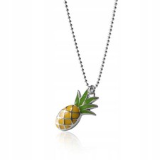 925 Silber Ananas Kette Damen