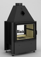 Kamineinsatz 🟡 VHB Heizeinsatz Ofen Kamin Holzofen Tunnel VOLCANO FDT B 11KW