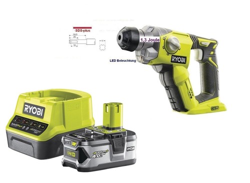 Ryobi 18v akku kombihammer - ryobi, akku-kombihammer