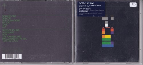 Coldplay cd capitol - -x&y-,