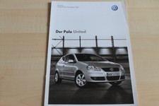 101989) VW Polo 9N United - Preise & Extras - Prospekt 05/1998