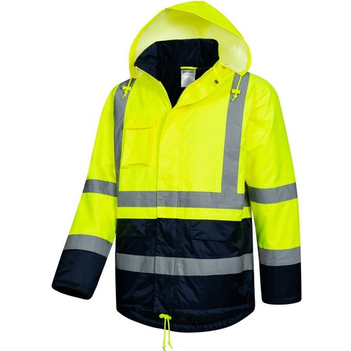Winter warnschutz parka - warnschutz,