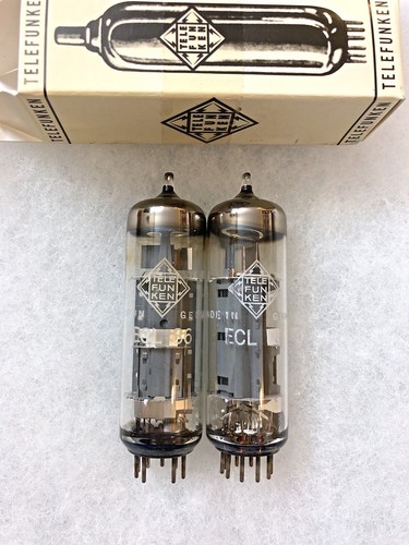 Telefunken ecl86 6gw8 nos nib - telefunken,