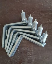 5 Stück Rolladen Wandlager, Lagerhalter für Kugellager, 80 mm Ausladung 