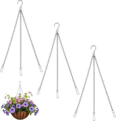 Stück metall blumenampel - 3,