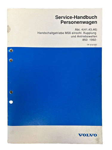 Volvo service handbuch - volvo, service-handbuch