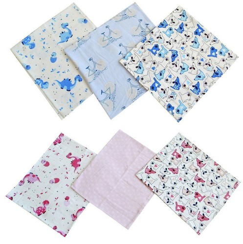 Flanell stoffwindeln 70x80 - flanell,