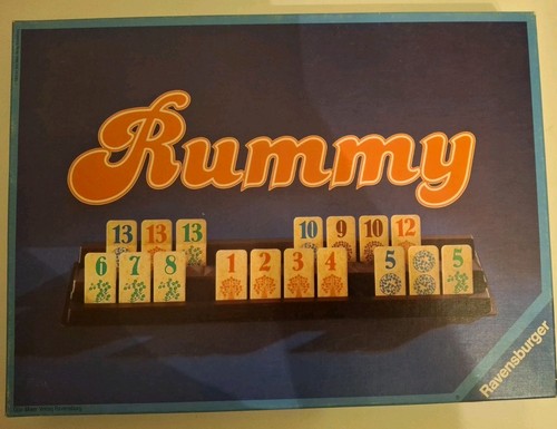 Ravensburger rummy 1980 - ravensburger,