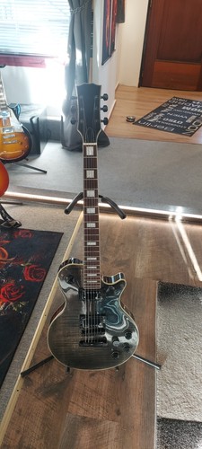 Gitarre les paul - modell, ,umbau
