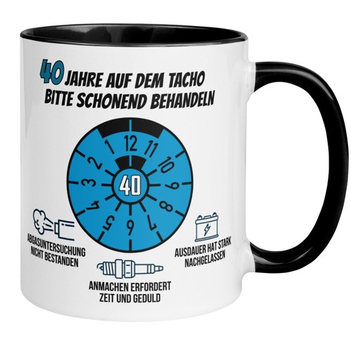 Tasse geburtstag mann - tasse, 40