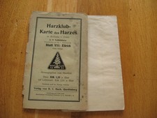 Alte harzklub karte des - alte,