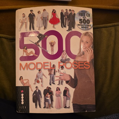 500 model poses - poses:, the