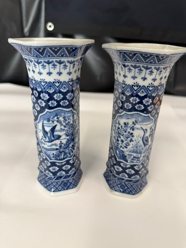 Vasenpaar delfter blau stil - vasenpaar,