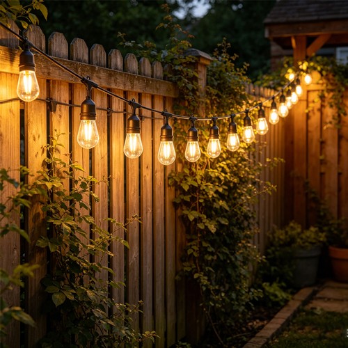 15m led lichterkette außen - 15m,