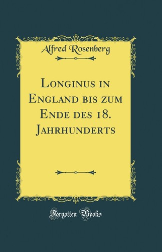 Longinus england bis - longinus, zum