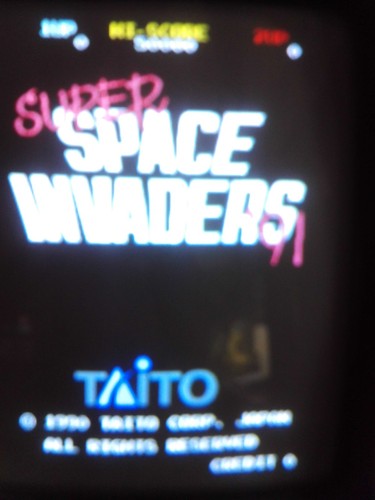 Vintage super space invader - space,