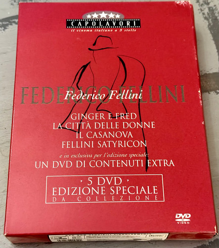 Federico fellini box dvd - 5,