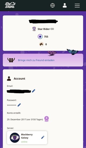 Star stable online - stable, account