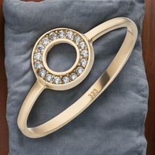 Damen ring 333 gold gelbgold - ring,