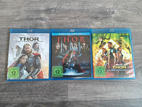 Marvel thor blu ray set - blu-ray,