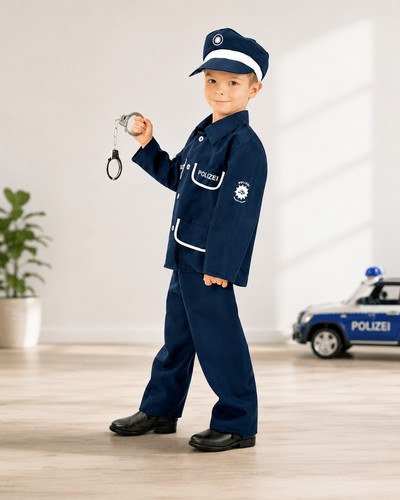 Kinderkostüm polizist - kinderkostüm,
