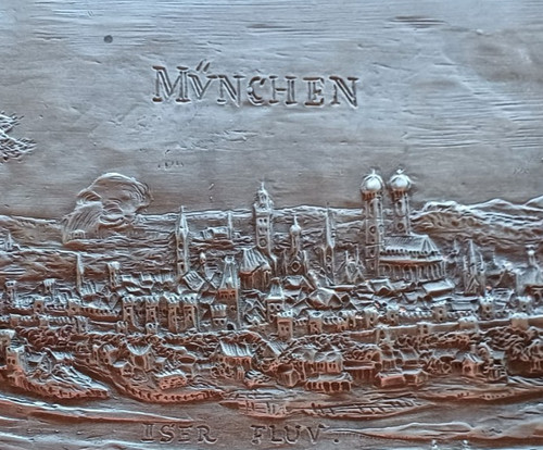 Dau zinn relief bild - zinn,