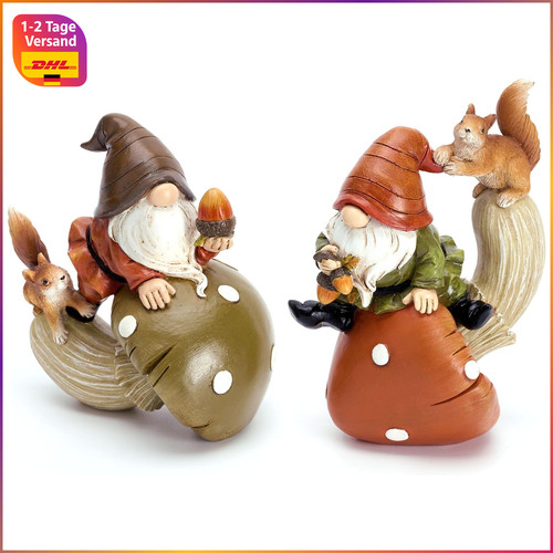 Herbstdeko figuren 2er set - herbstdeko,