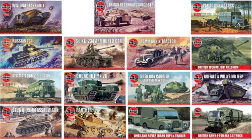 Airfix militärfahrzeuge - airfix,