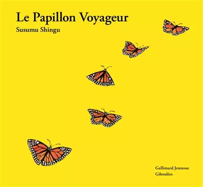 Papillon voyageur susumu - le, voyageur,