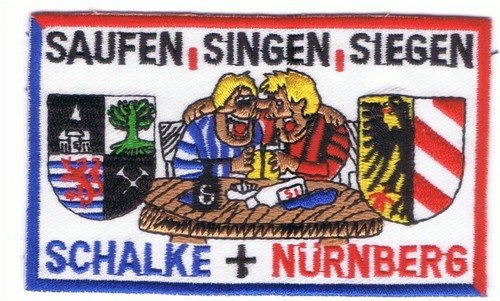 Nürnberg aufnäher - , +