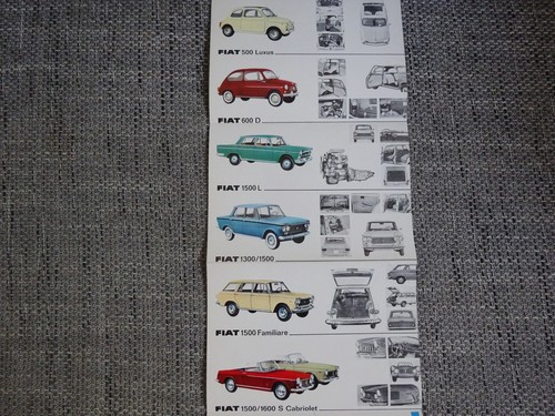 Fiat 500 600 1500 - , 2300