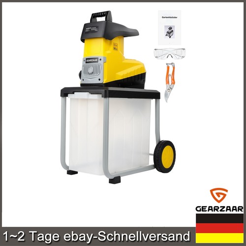 Walzenhäcksler 3200w elektro - walzenhäcksler,
