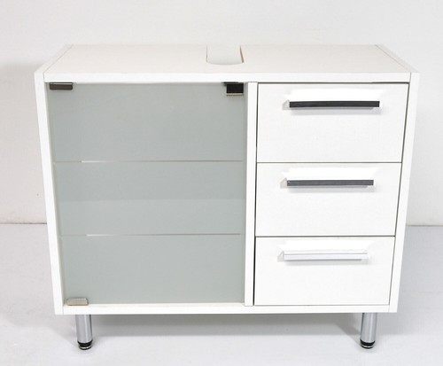 Waschbeckenunterschrank weiß