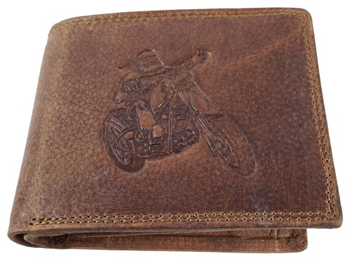 Echt leder geldbeutel motorrad - echt,