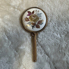 Vintage handspiegel mit - vintage,
