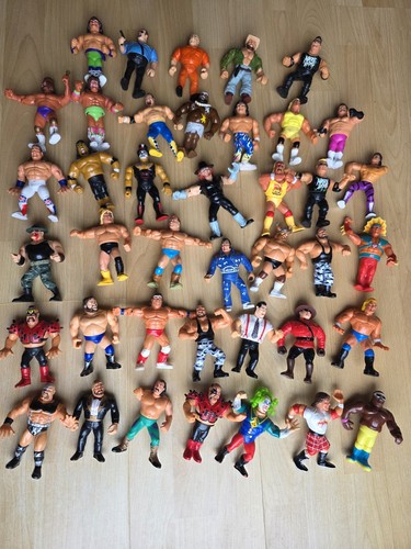 40x wwf wrestling figuren - wrestling,