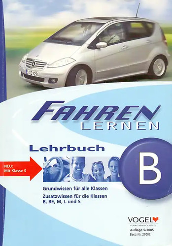Fahren lernen lehrbuch - fahren, b
