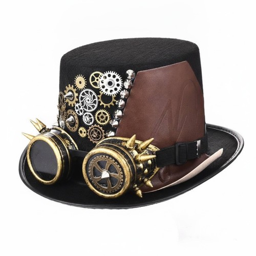 Steampunk hut mit - steampunk-hut,