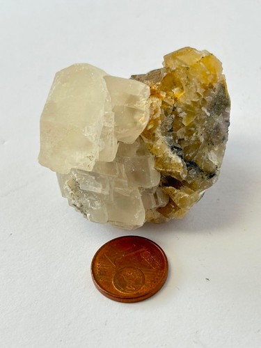 Fluorit mit calcit - mit,