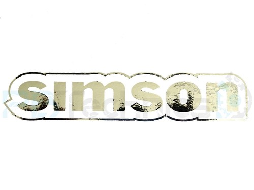Aufkleber tank simson - 2x,