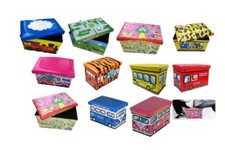 Hocker faltbarer spielzeugbox - faltbarer,