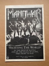 Manowar fighting the world - manowar,