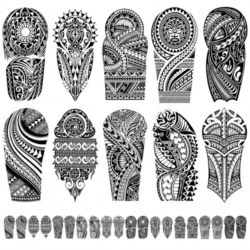 Blätter tribal maori - blätter,