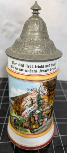 Alter bierkrug zunftkrug - alter,