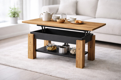 Couchtisch 110 150cm rast - 110–150cm,
