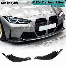 Dry carbon front flossen - carbon, flaps