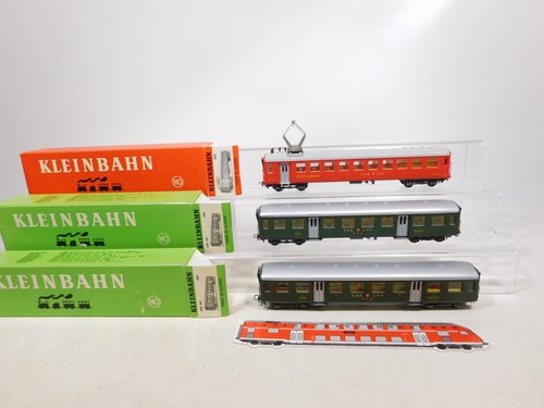Kleinbahn 3x wagen - h0,