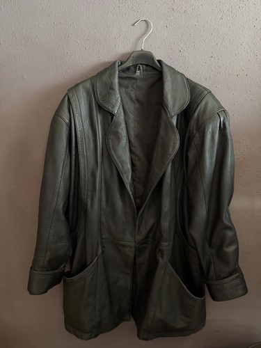 Vintage lederjacke blazer - vintage, lederjacke,